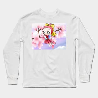 Akabon Cherry Blossom Fairy Long Sleeve T-Shirt